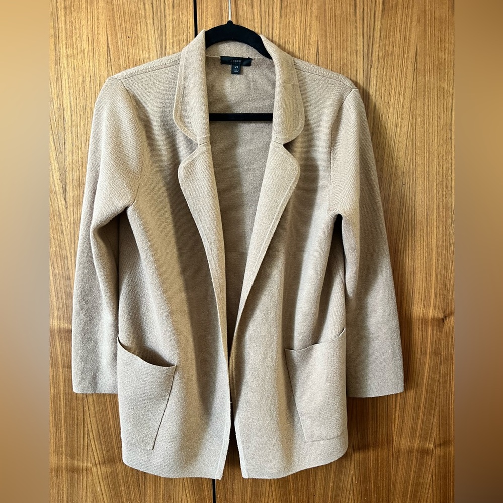 J.Crew Eloise sweater blazer